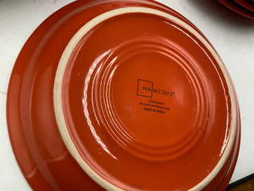 Mainstays Place Setting for 4 12 pc Dish Set