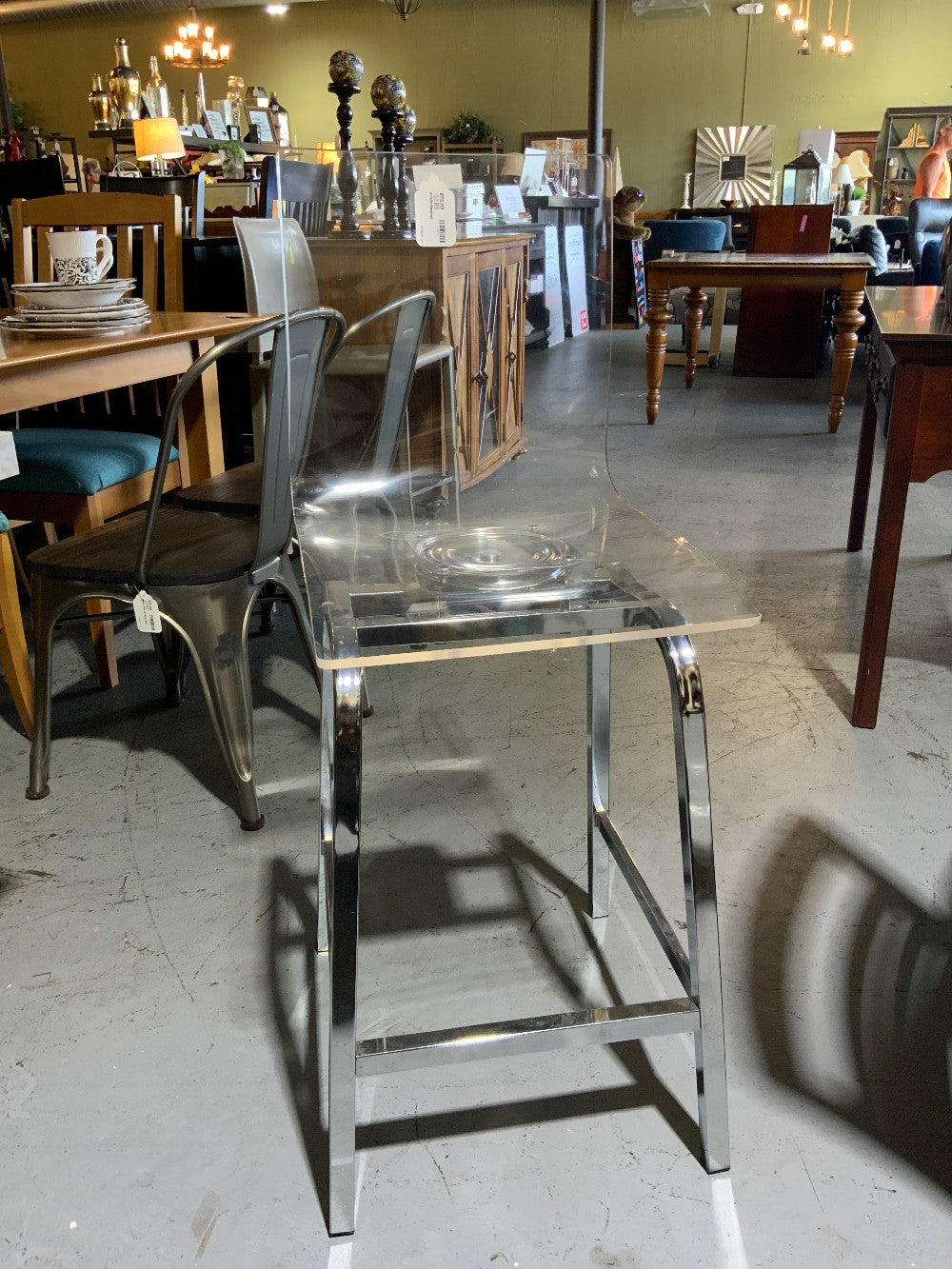 Acrylic Barstool
