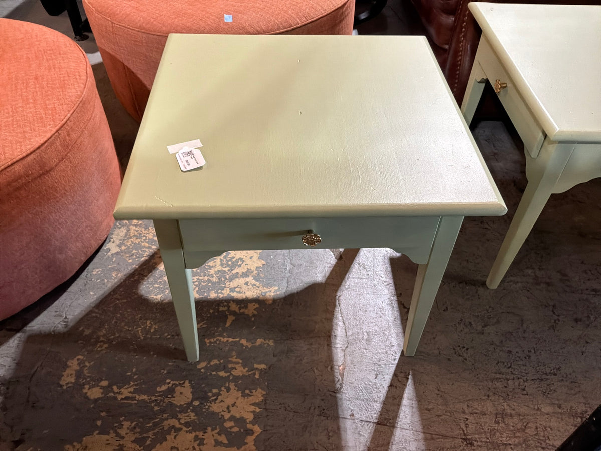 Sage Green End Table