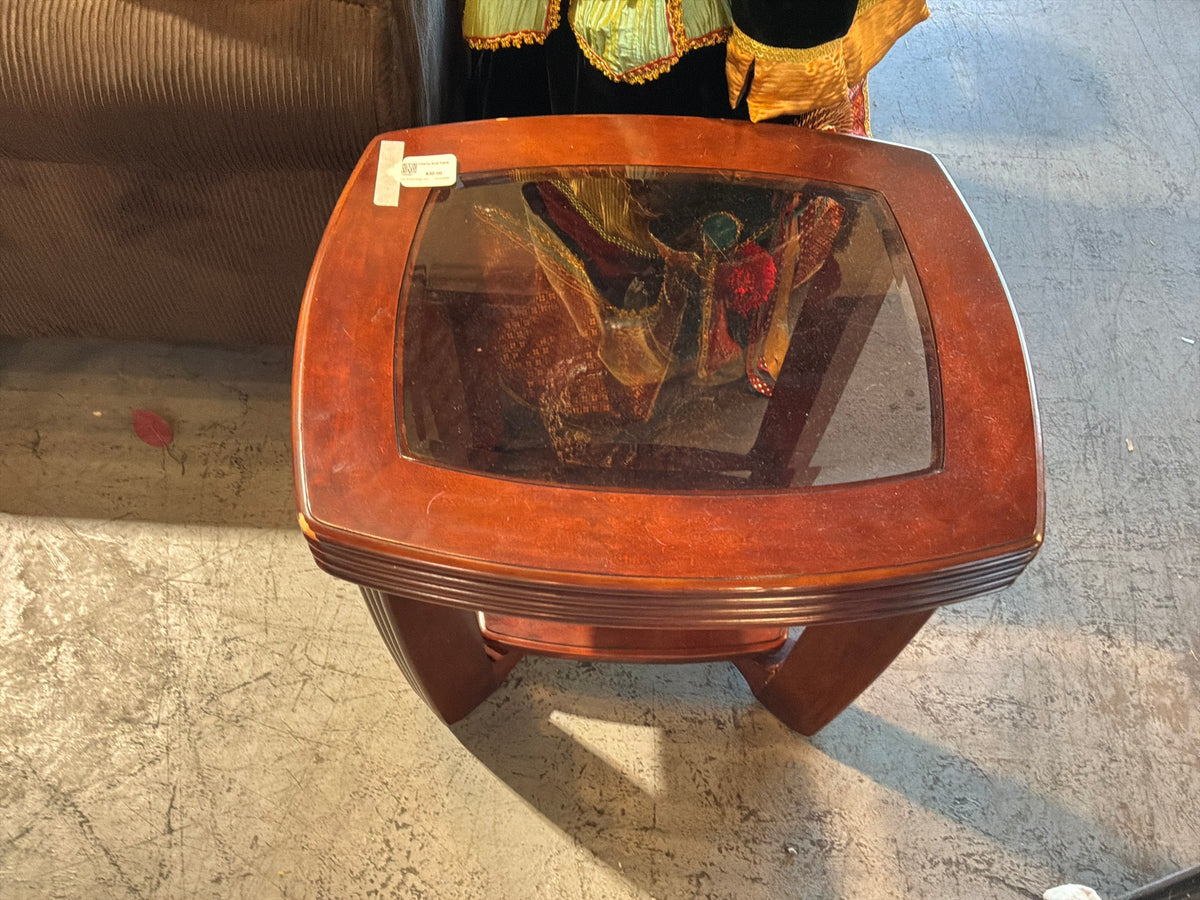 Cherry End Table