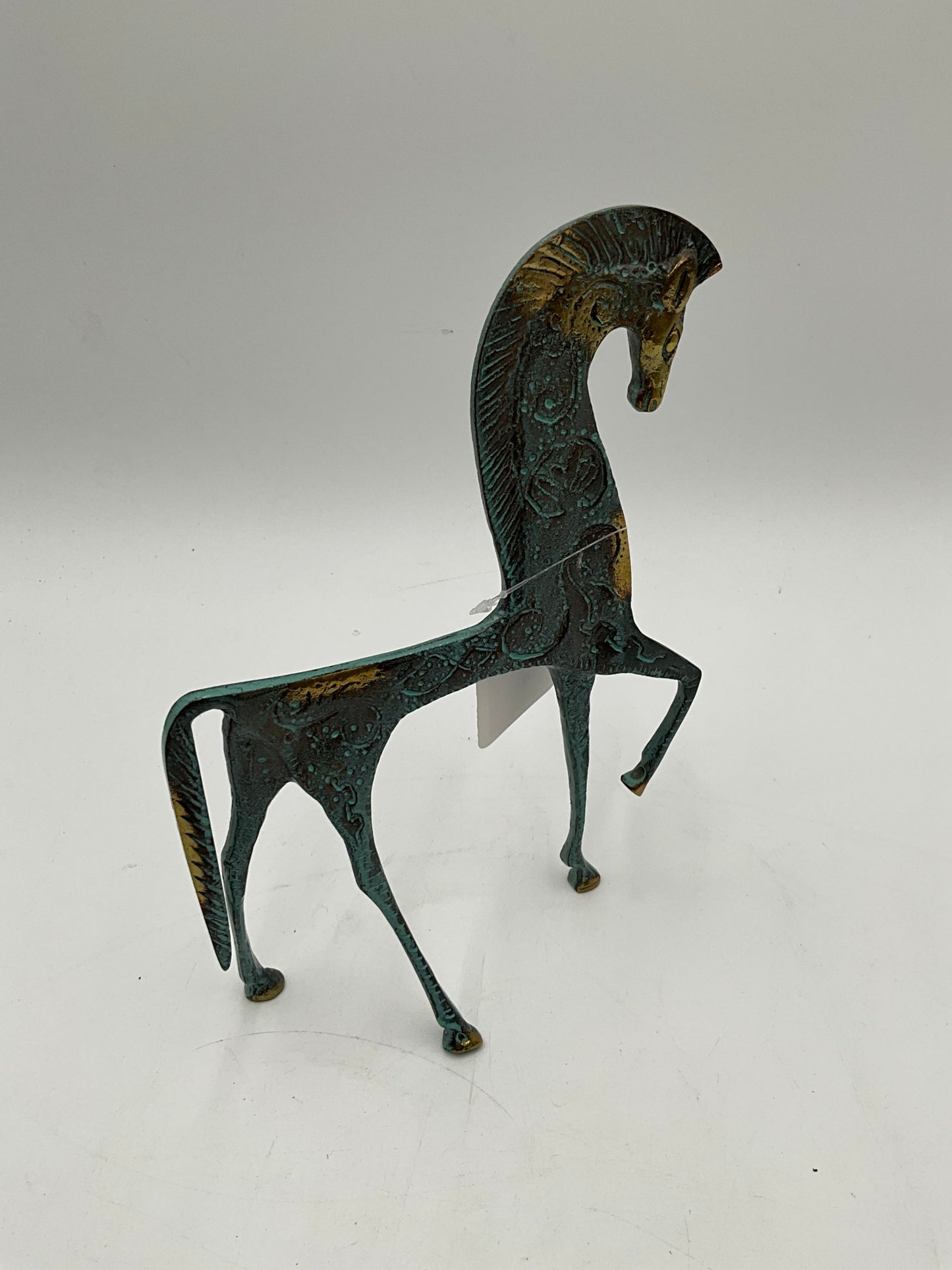 Vtg. Cast Iron Horse