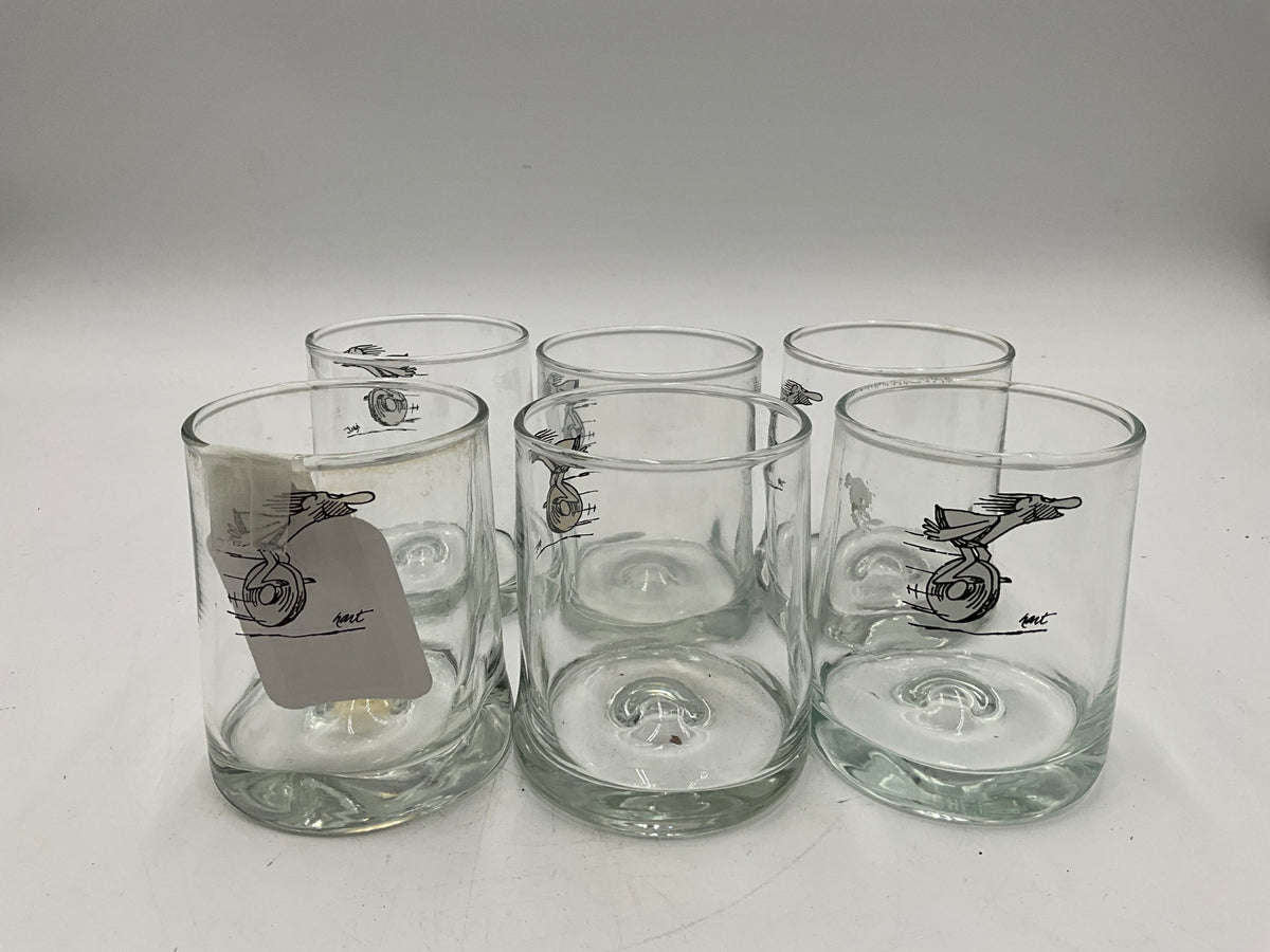 Hart Glass LoBall Shot Glasses 6pc Set