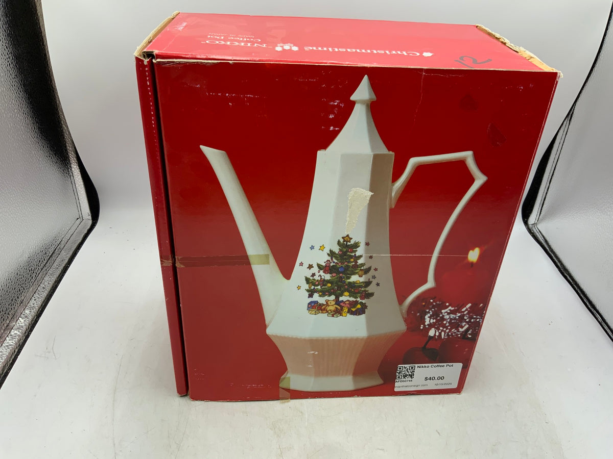 Nikko Coffee Pot