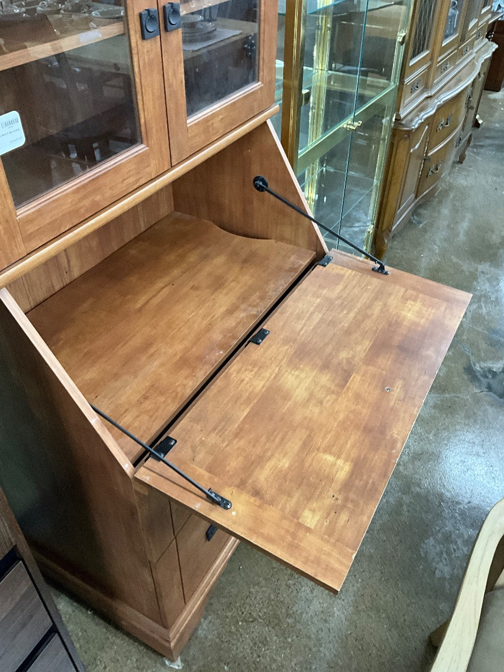 Sauder Light Wood Secretary Desk
