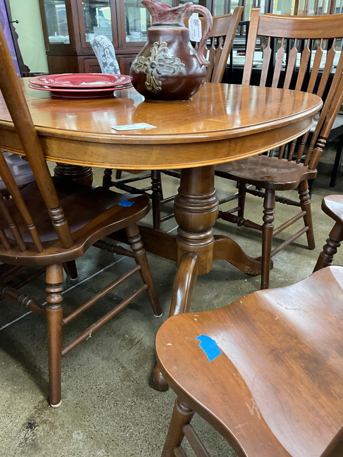Richard Bro Table & 7 Chairs