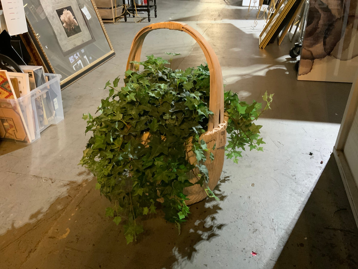 Lg Greenery in Basket