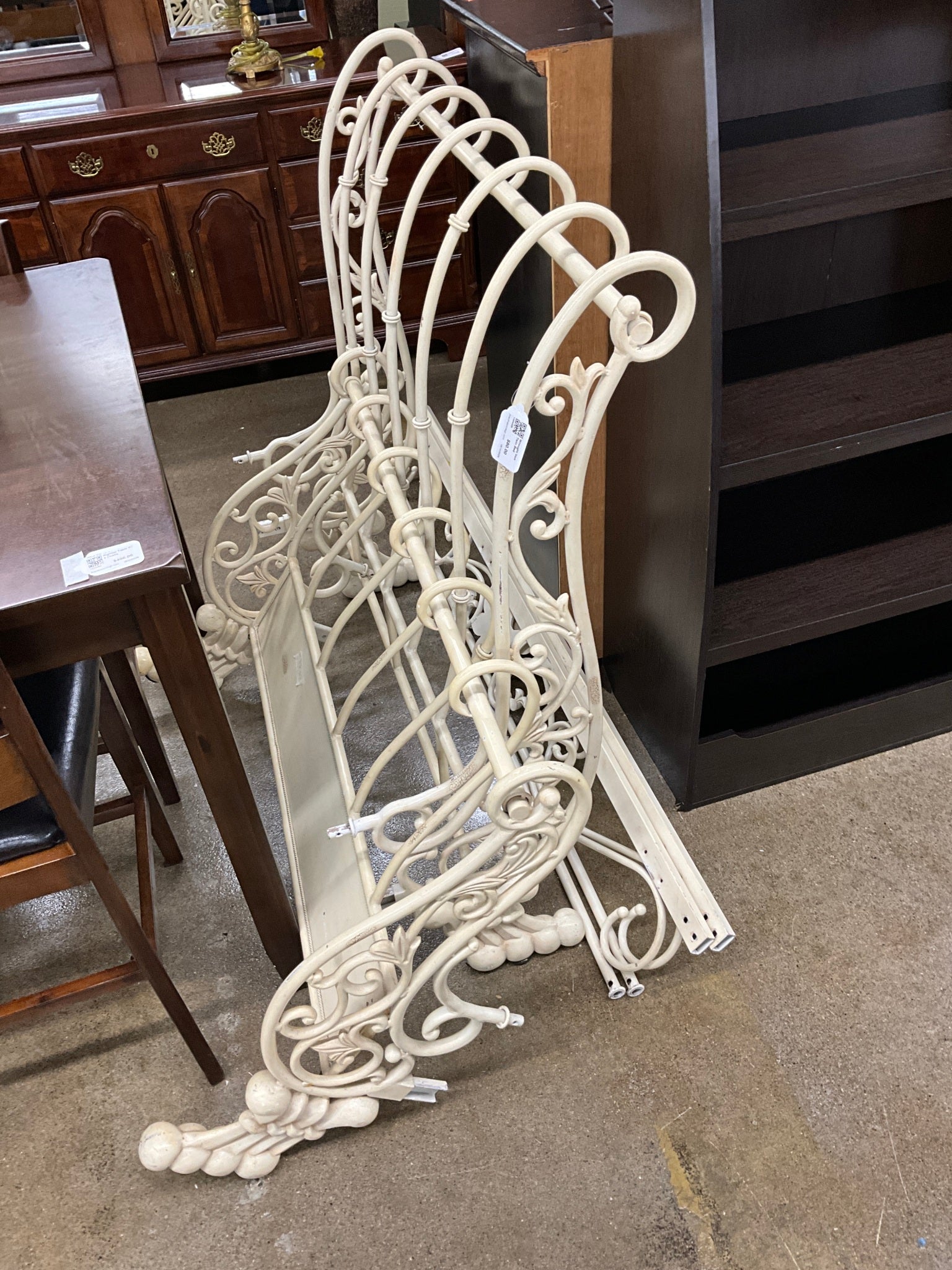 Wrought Iron Twin Bed