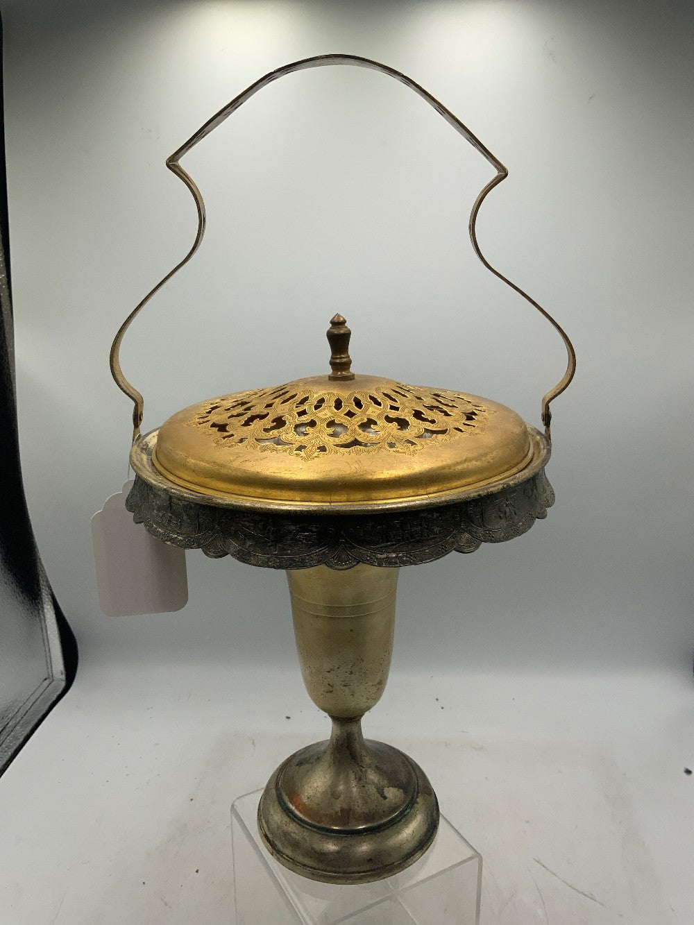 Vintage Brass Brazier