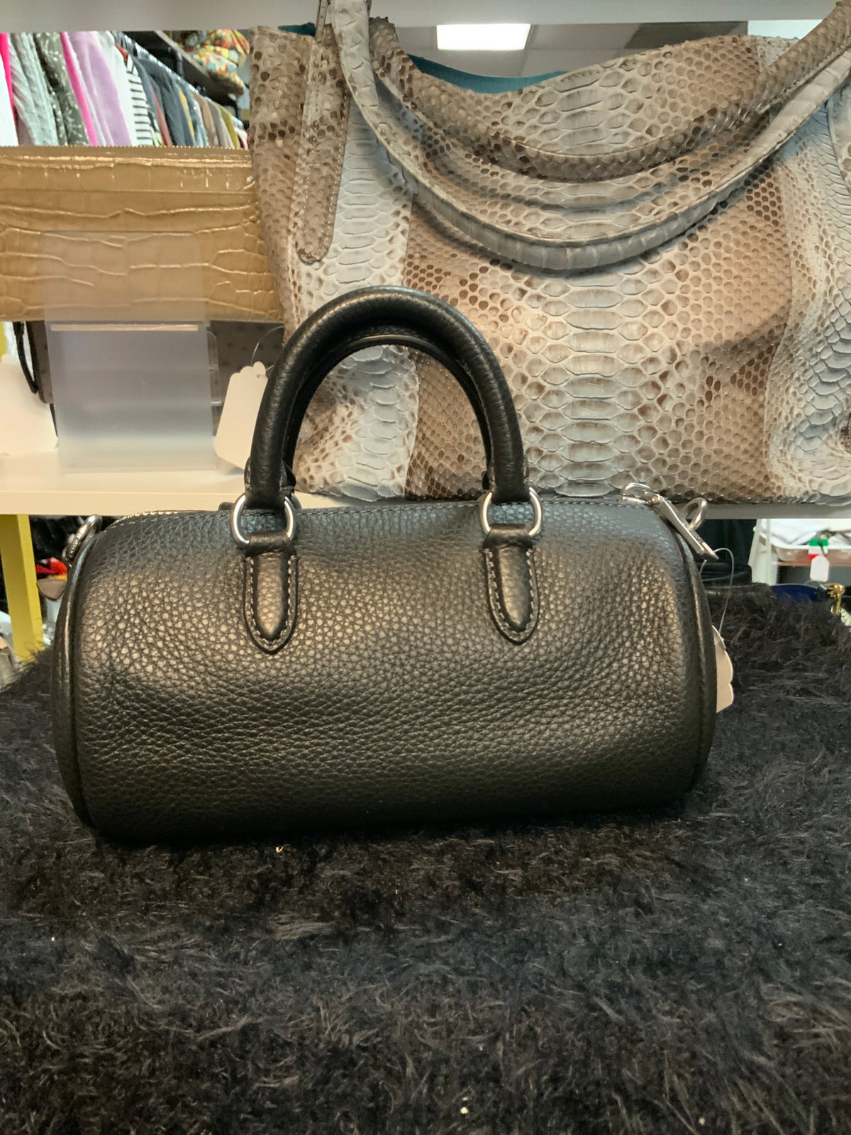 Coach Mini Bag As Is Missing Crossbody Strap