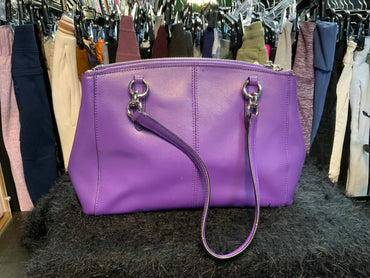 Coach Purple Handbag