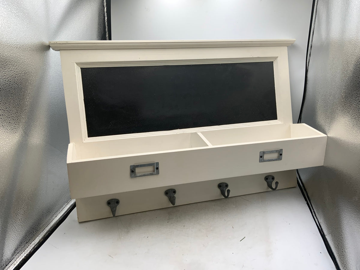 Wall Shelf With Hooks