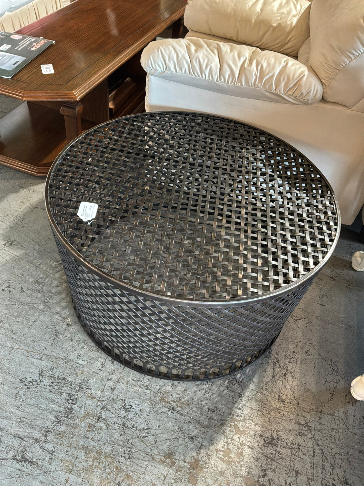 Metal Round Coffee Table