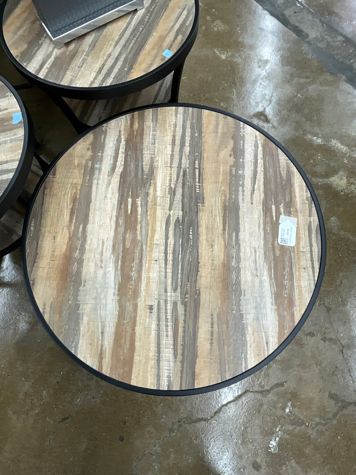 Wood & Metal Coffee Table