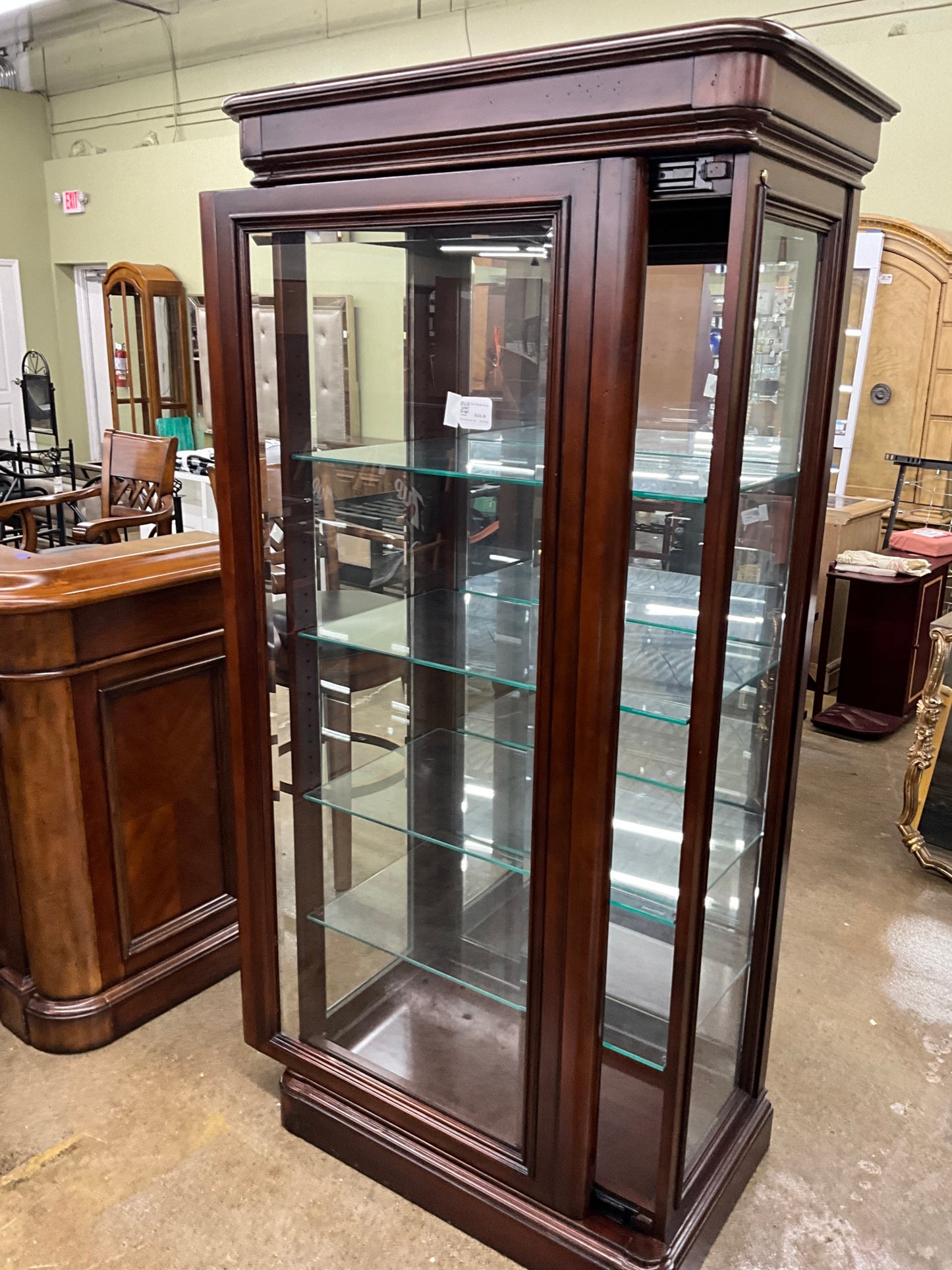 Dark Wood Curio