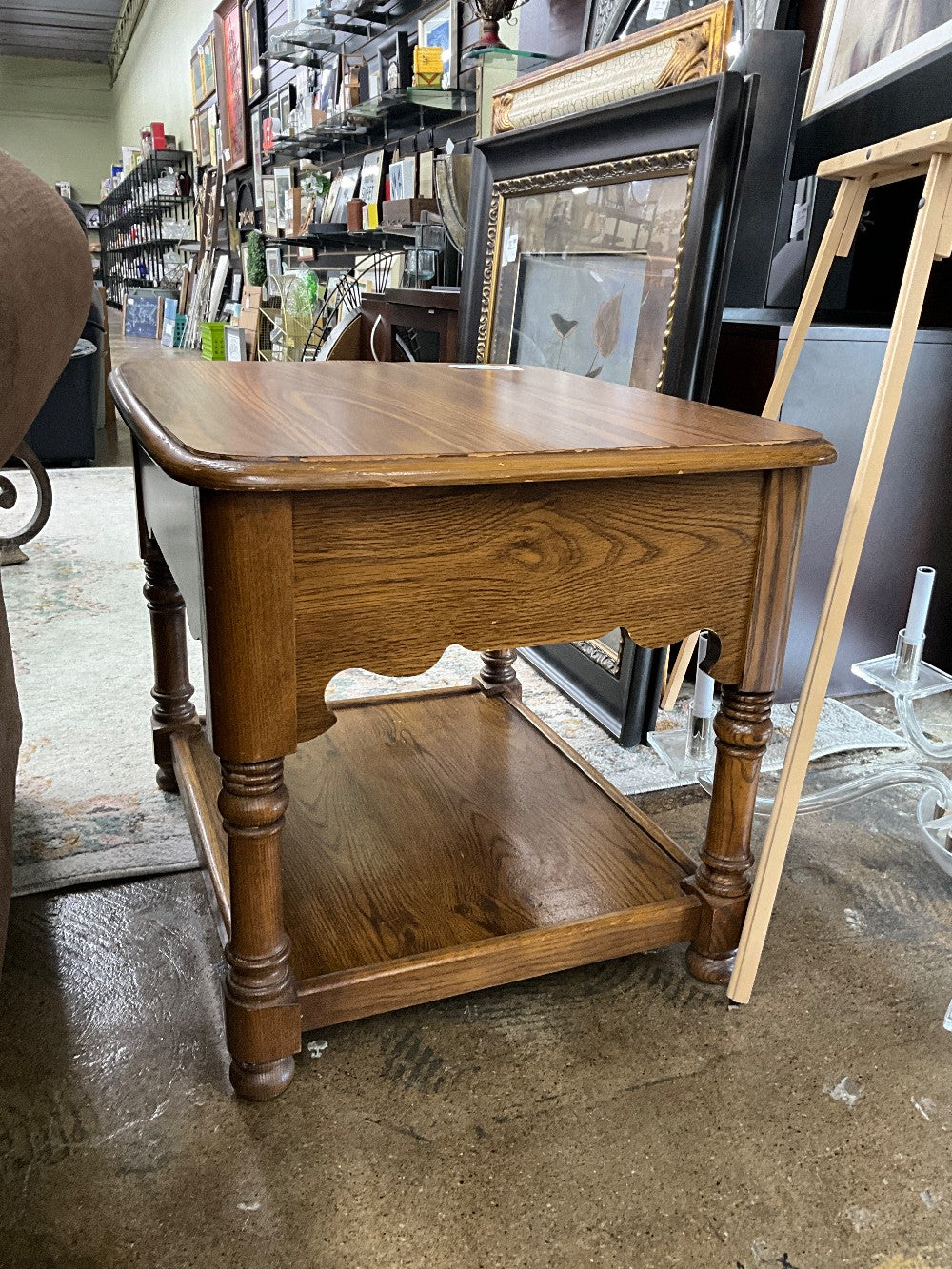 Brown End Table