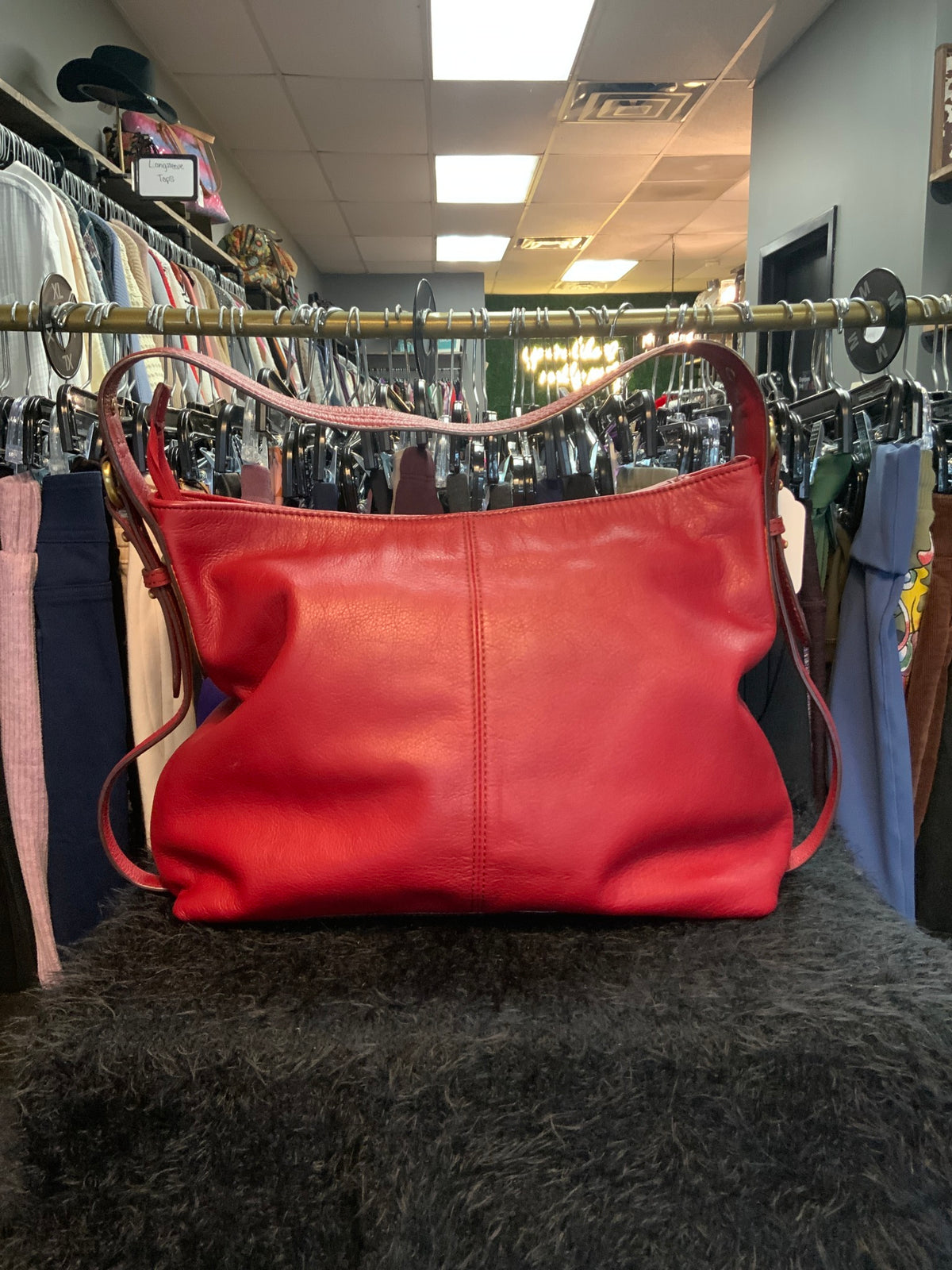 Etienne Aigner Shoulder Bag Red