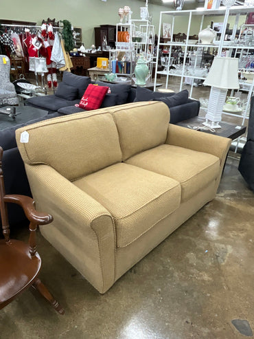 Bernhardt Plaid Loveseat