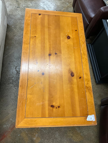 2 Tone Wood Coffee Table