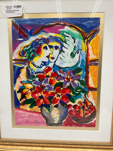 Lovers At The Window By Zamy Steynovitz