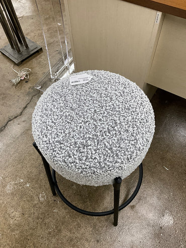 Black/White Stool