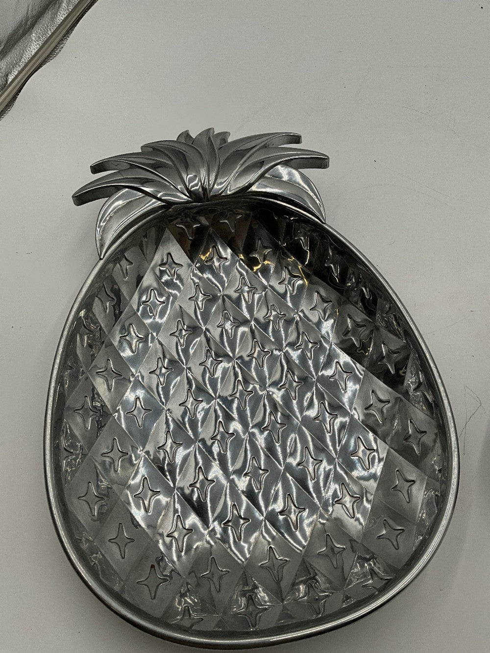 2 Pc. Lenox Pewter Pineapple Serving Set