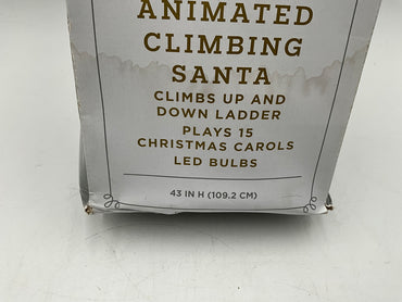 Animated Climbing Santa
