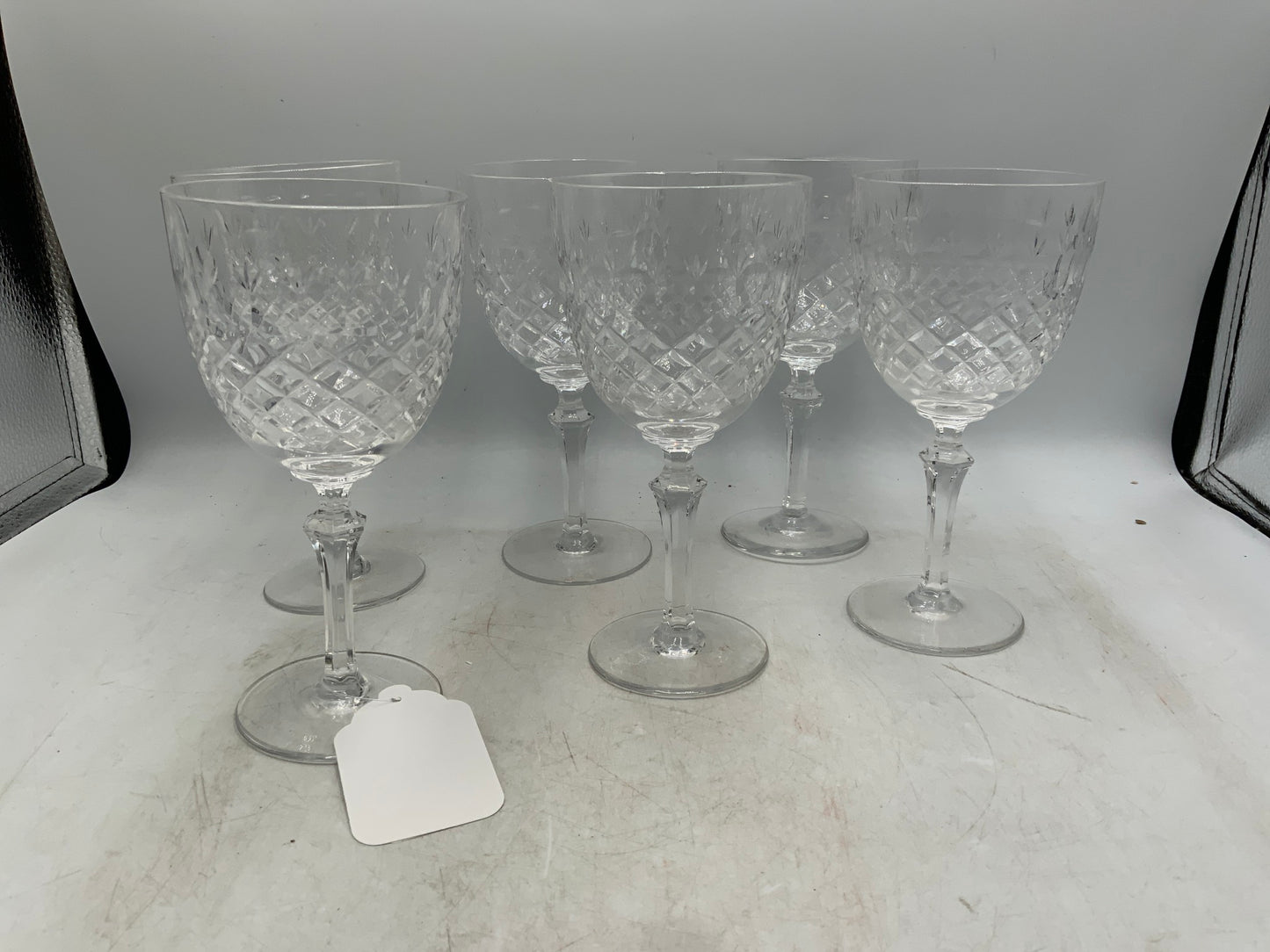Crystal Wine Glasses Set of 6