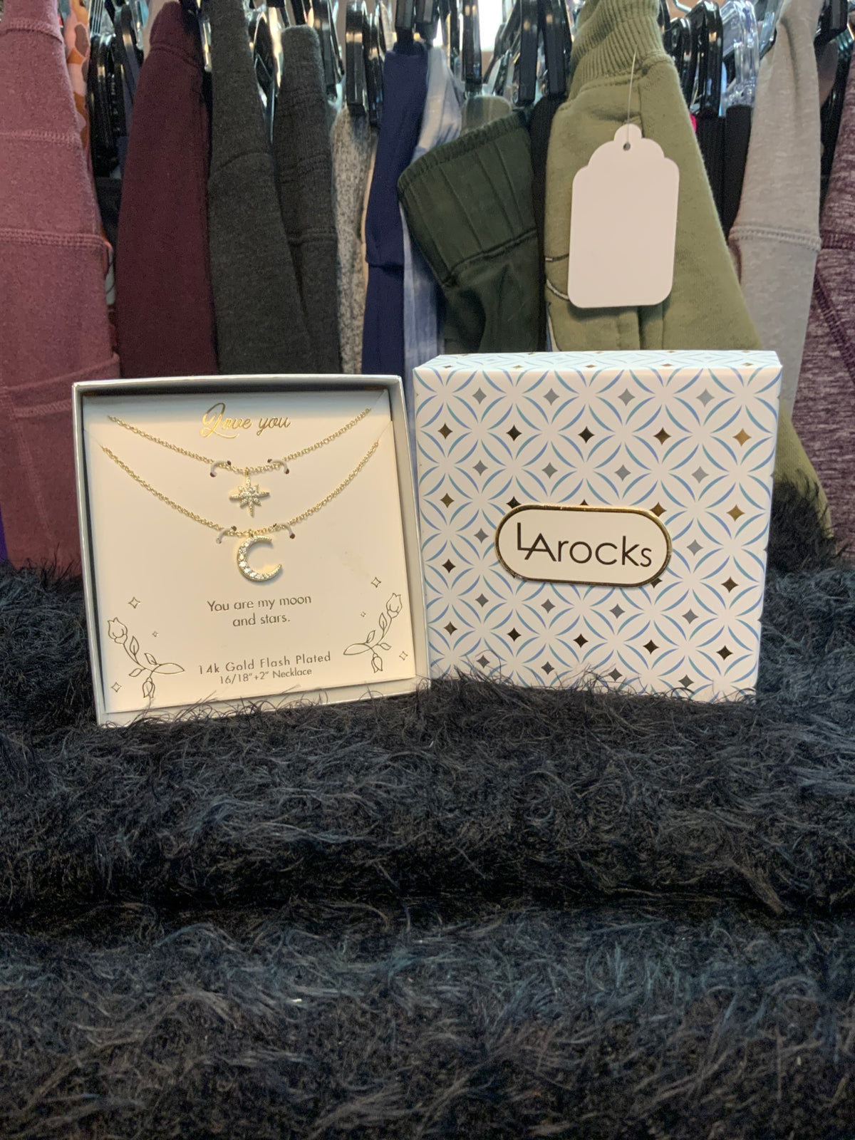 NEW Love You 2 pc Necklace set