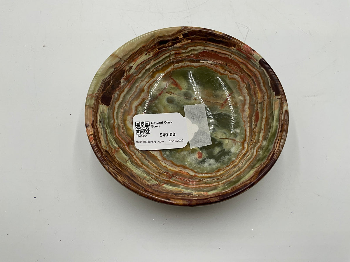 Natural Onyx Bowl