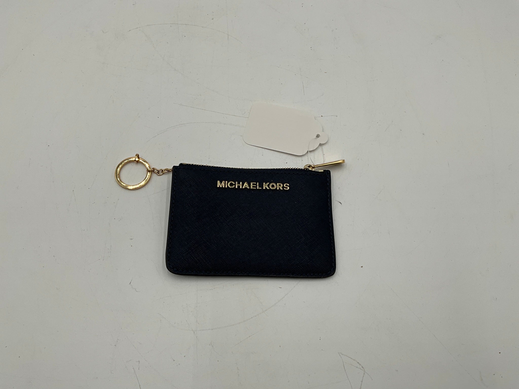 Michael Kors Navy Keychain Wallet
