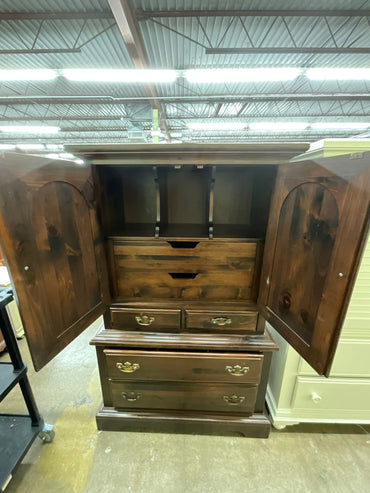 Dark Wood Armoire