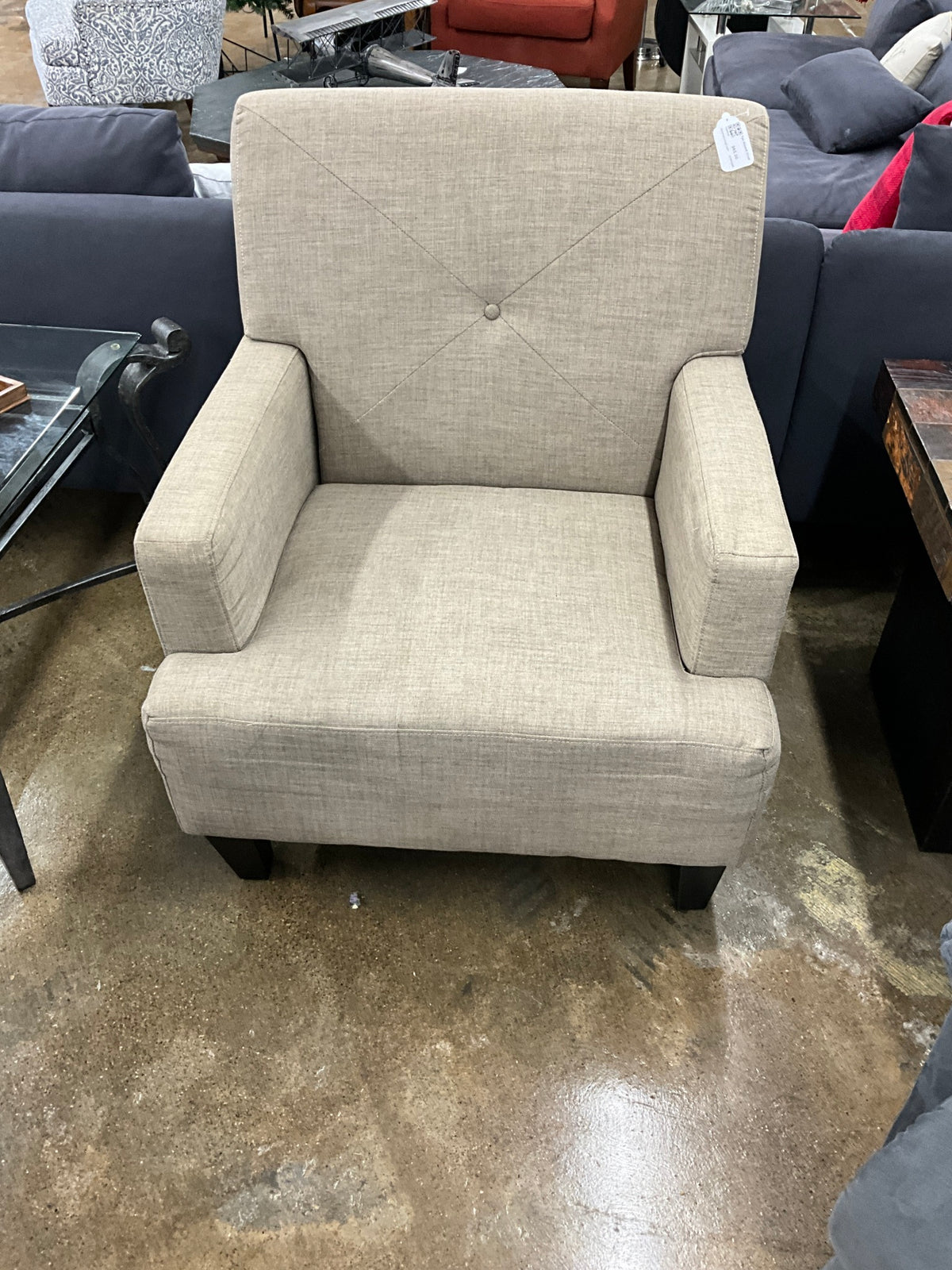 Tan Accent Chair