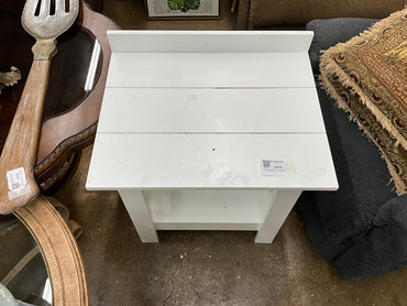 White Side Table