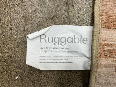 Brown Rugable Rug w/Pad