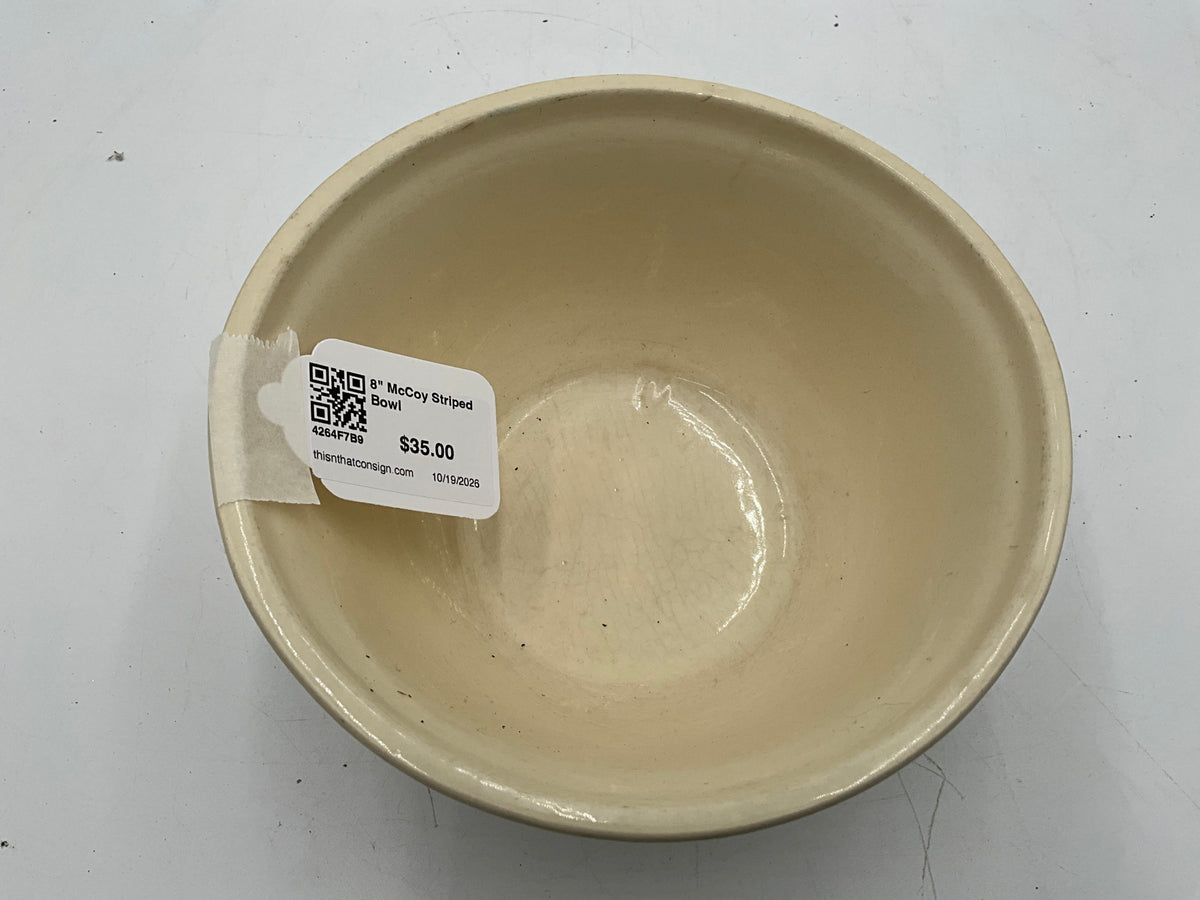 8" McCoy Striped Bowl