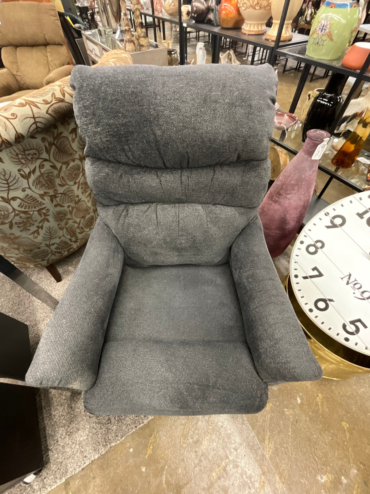 Grey La Z Boy Recliner