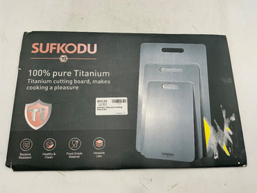 Sufkoku Titanium Cutting Board Set