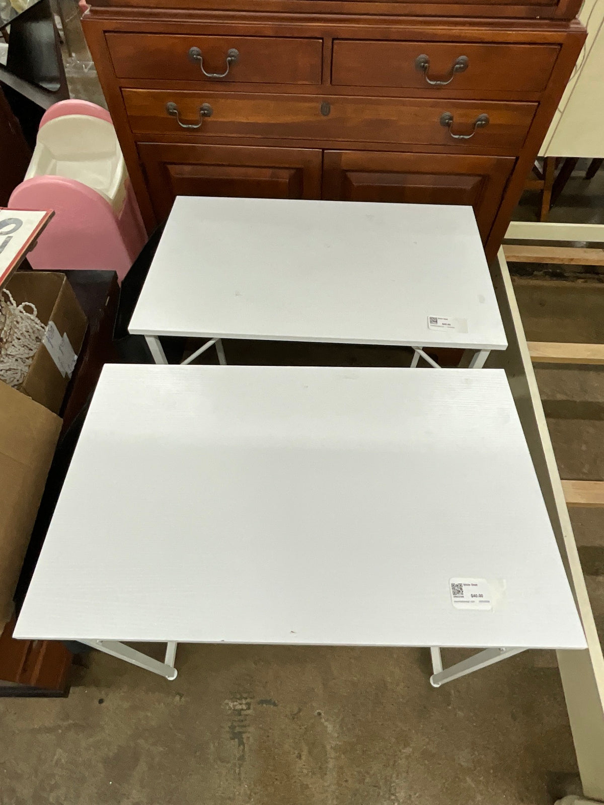 White Desk