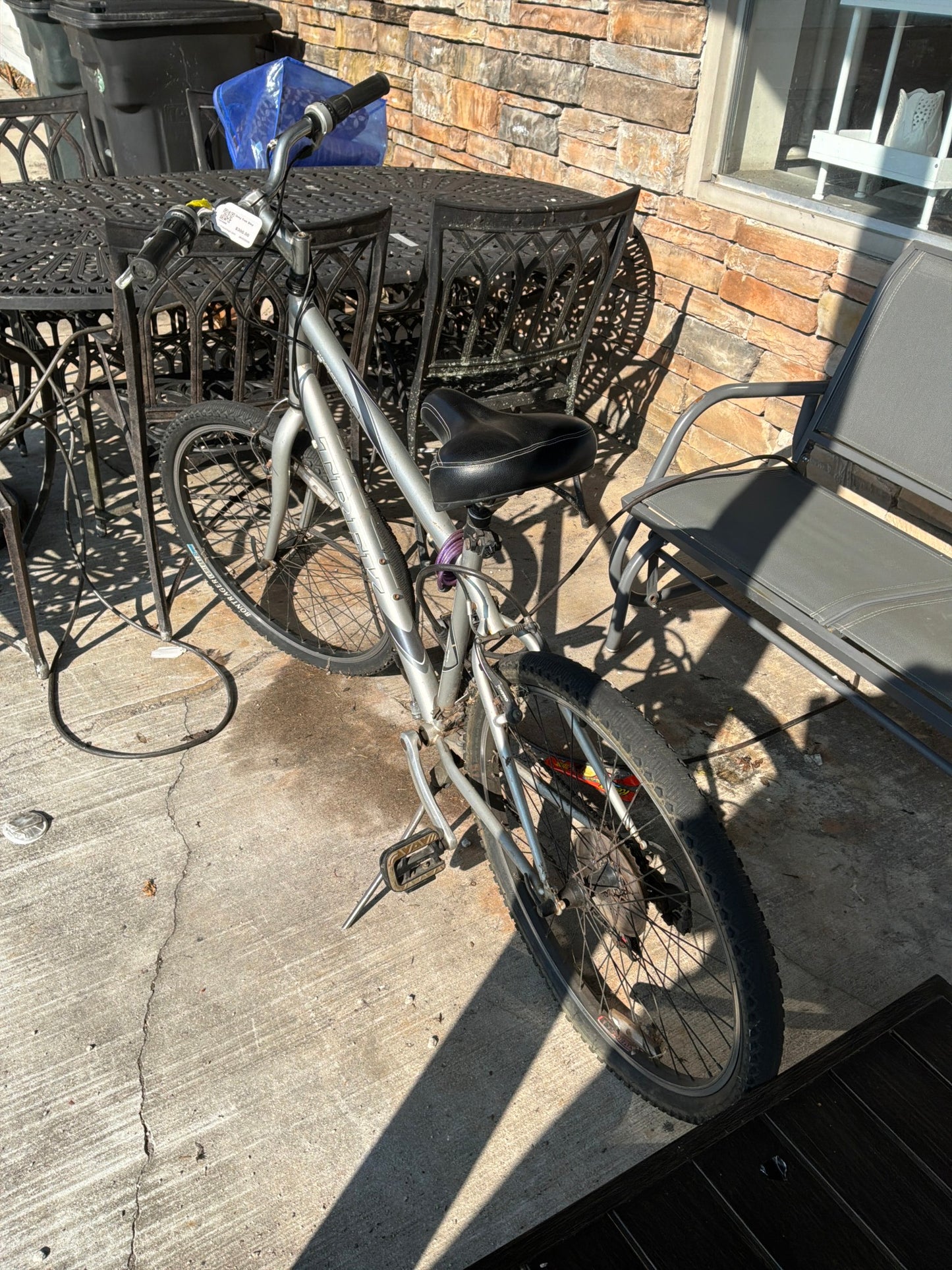 Grey Trek Bike