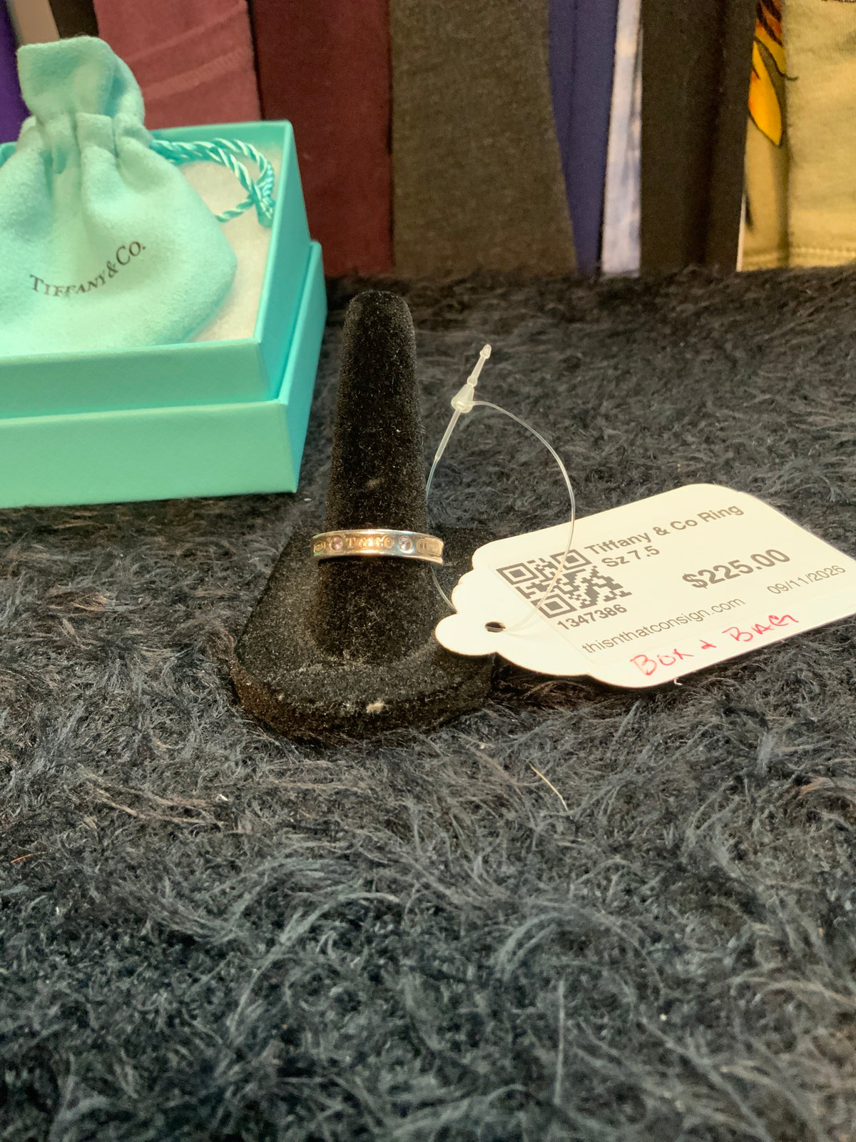 Tiffany & Co Ring Sz 7.5