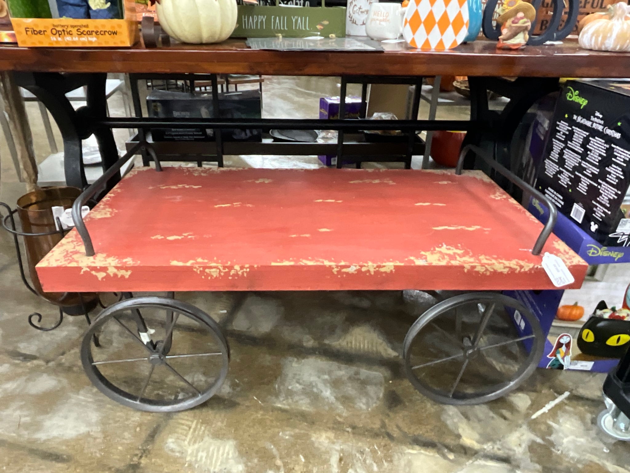 Rustic Cart Table