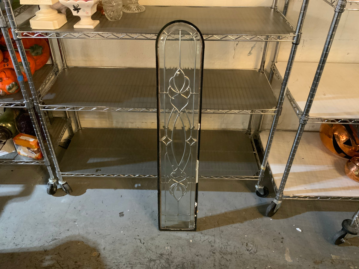 Leaded Glass Door Insert Panel