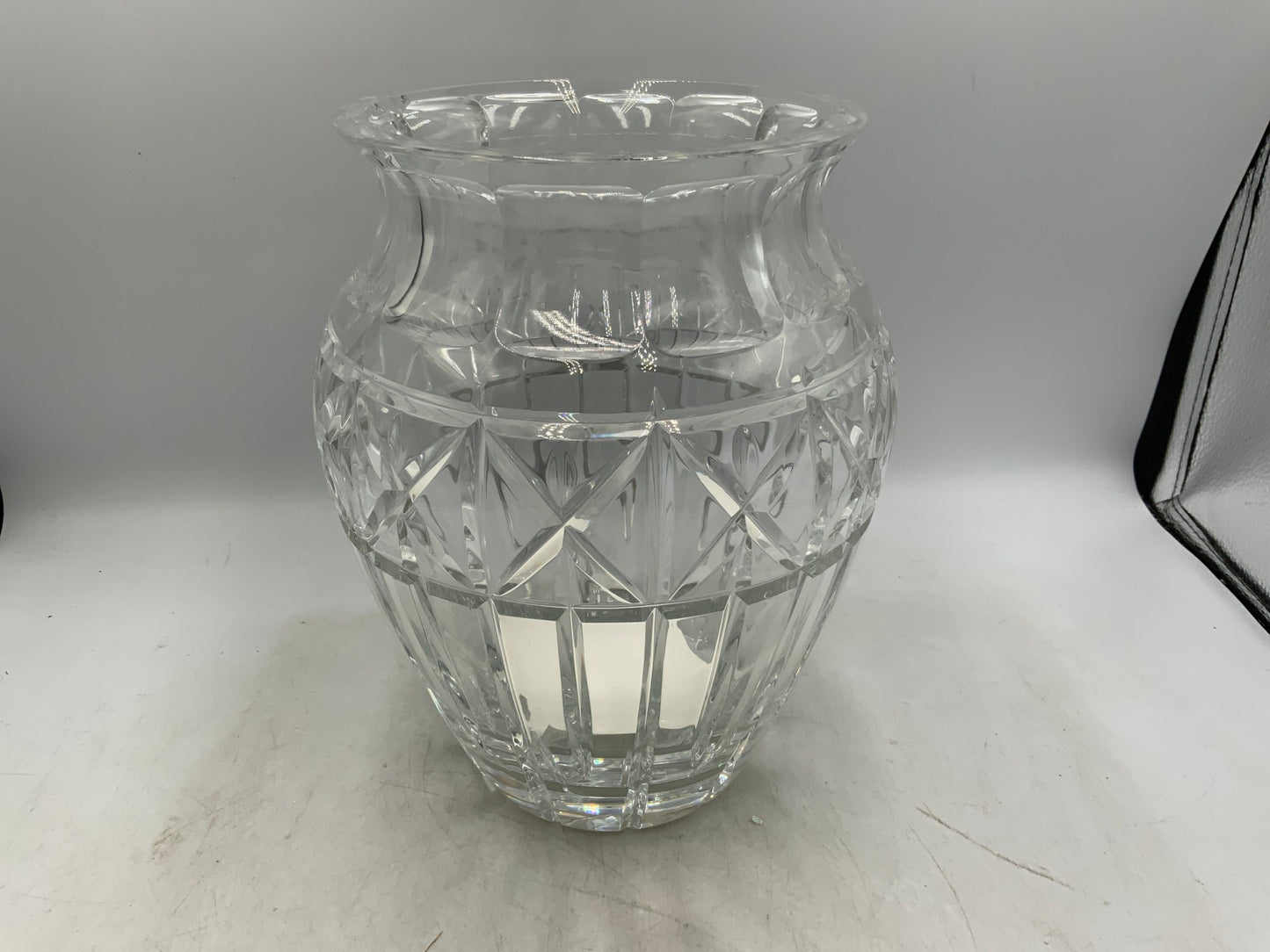 Charter Club Crystal Vase
