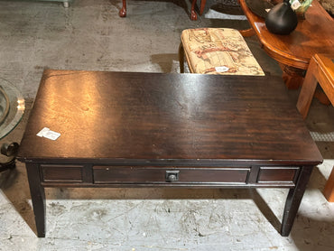Dark Wood Coffee Table