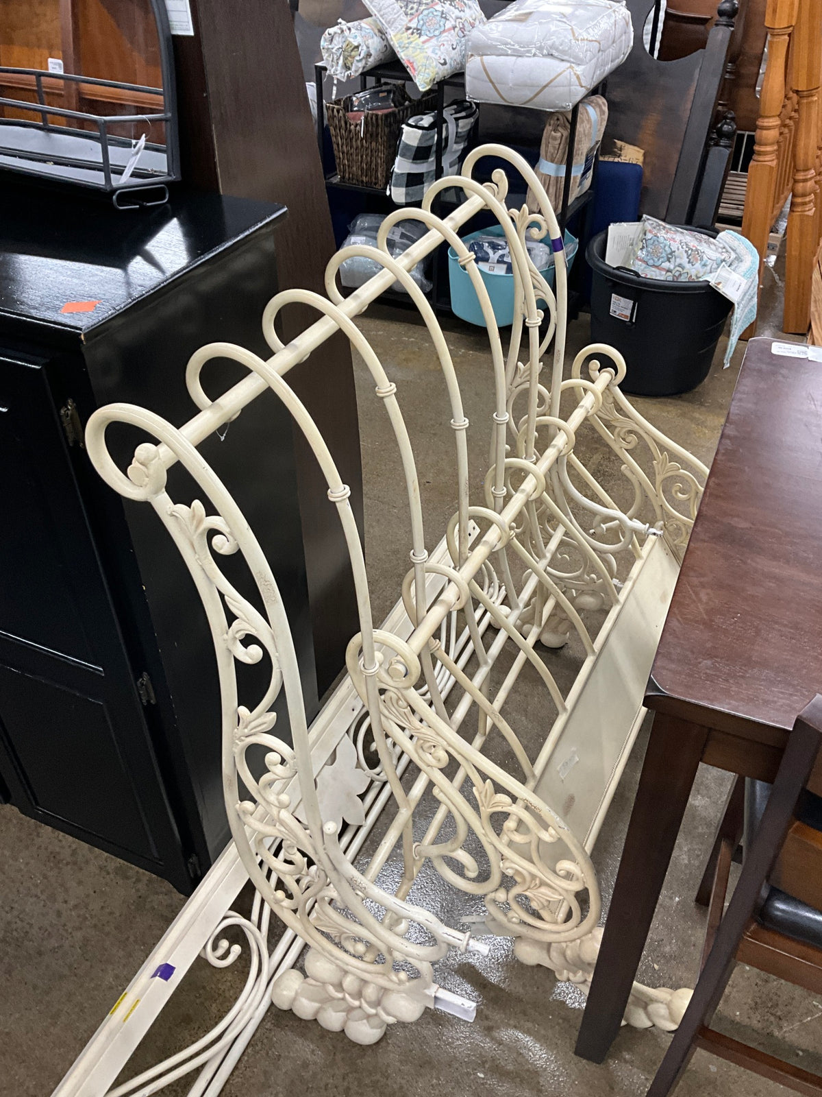Wrought Iron Twin Bed