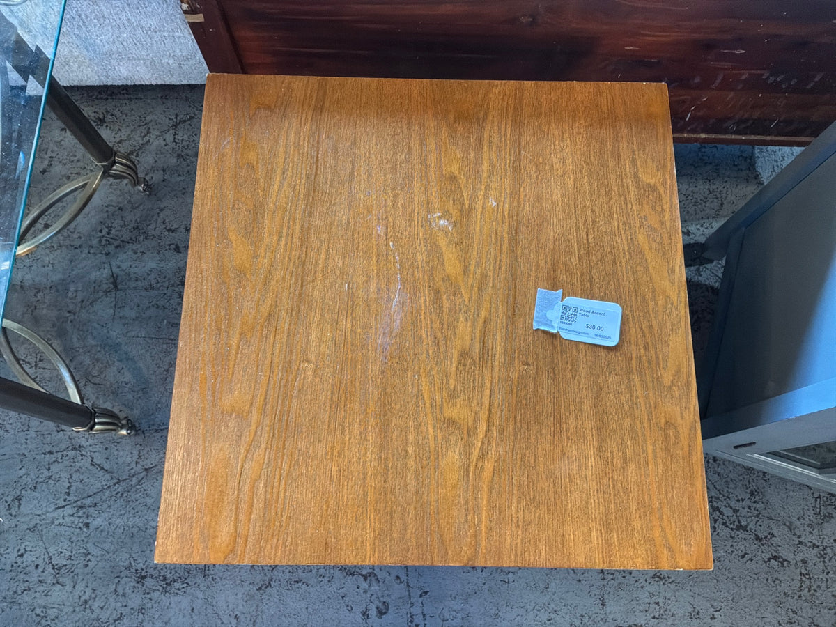 Wood Accent Table