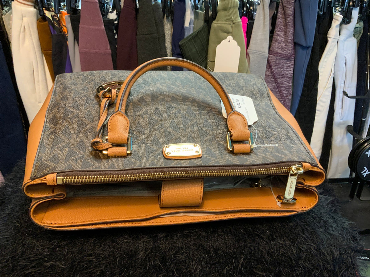 NWT Michael Kors Handbag W/Duster Brown