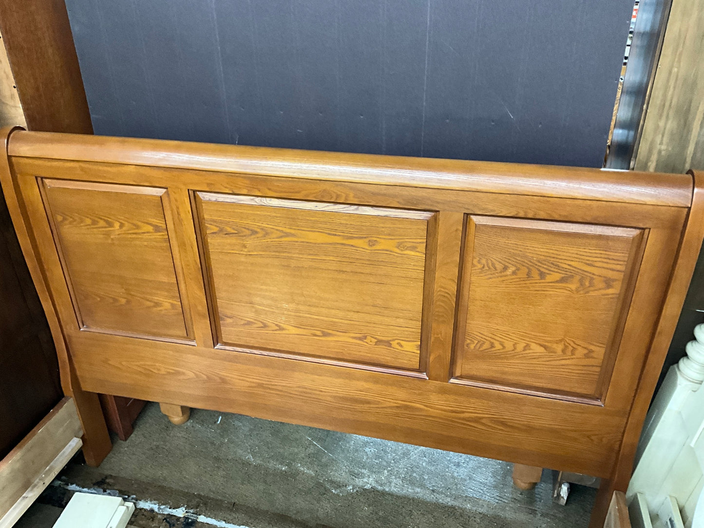 Queen Wood Bed HB,FB<Side & Slats