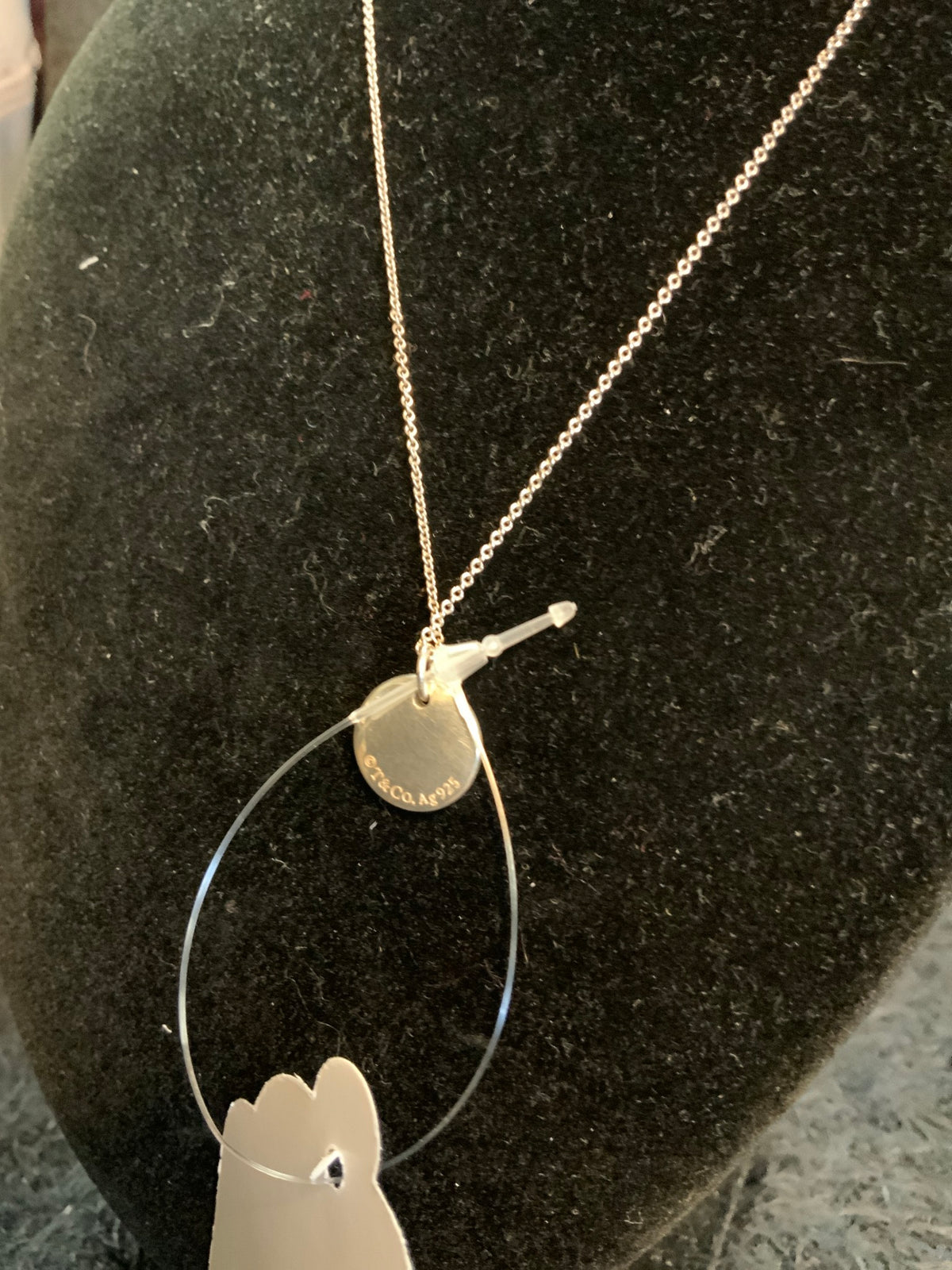 Tiffany & Co "D" Necklace