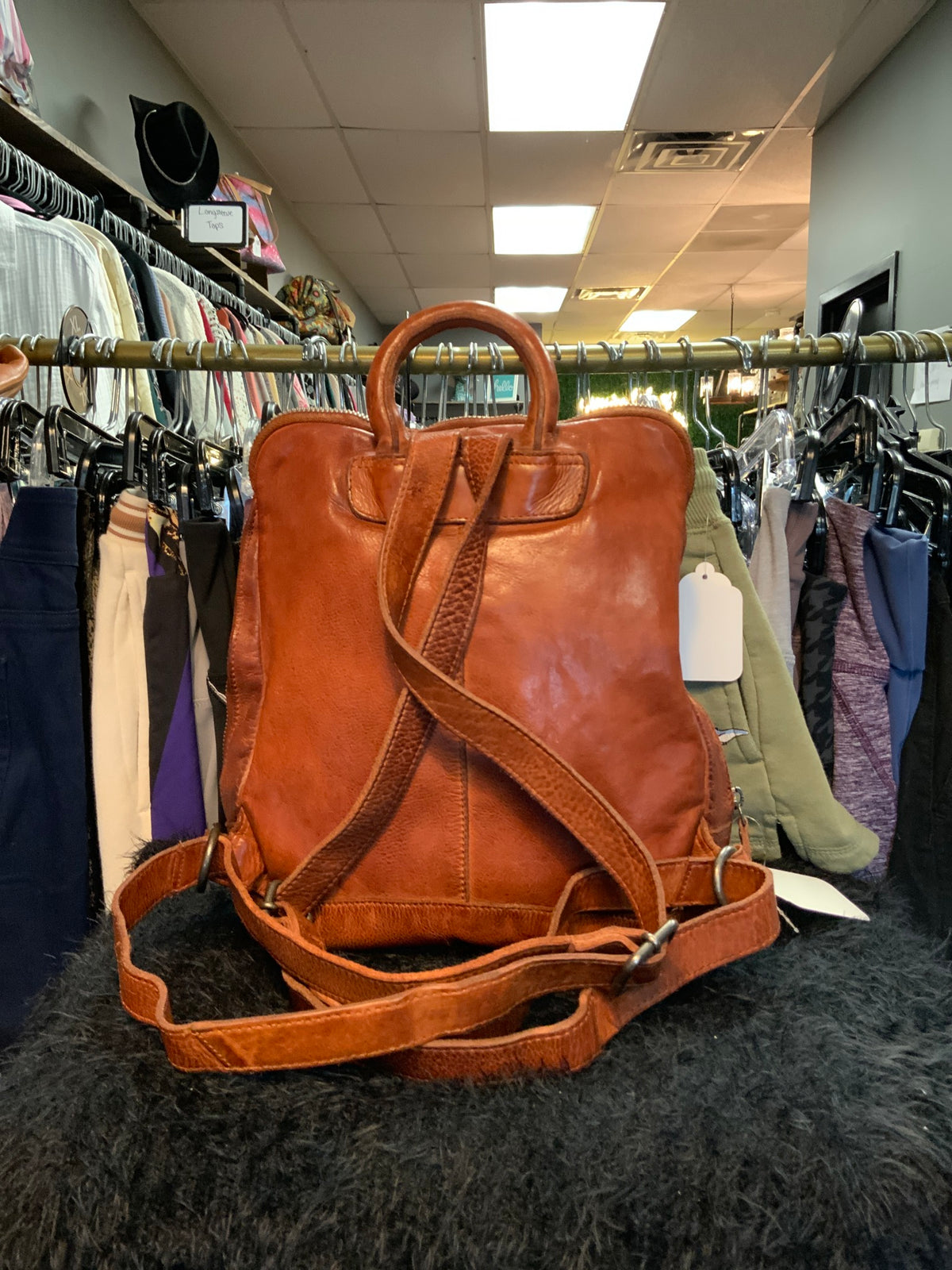 Vilenca of Holland Leather Backpack